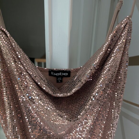 Sparkly Pink Gown - Picture 1 of 3